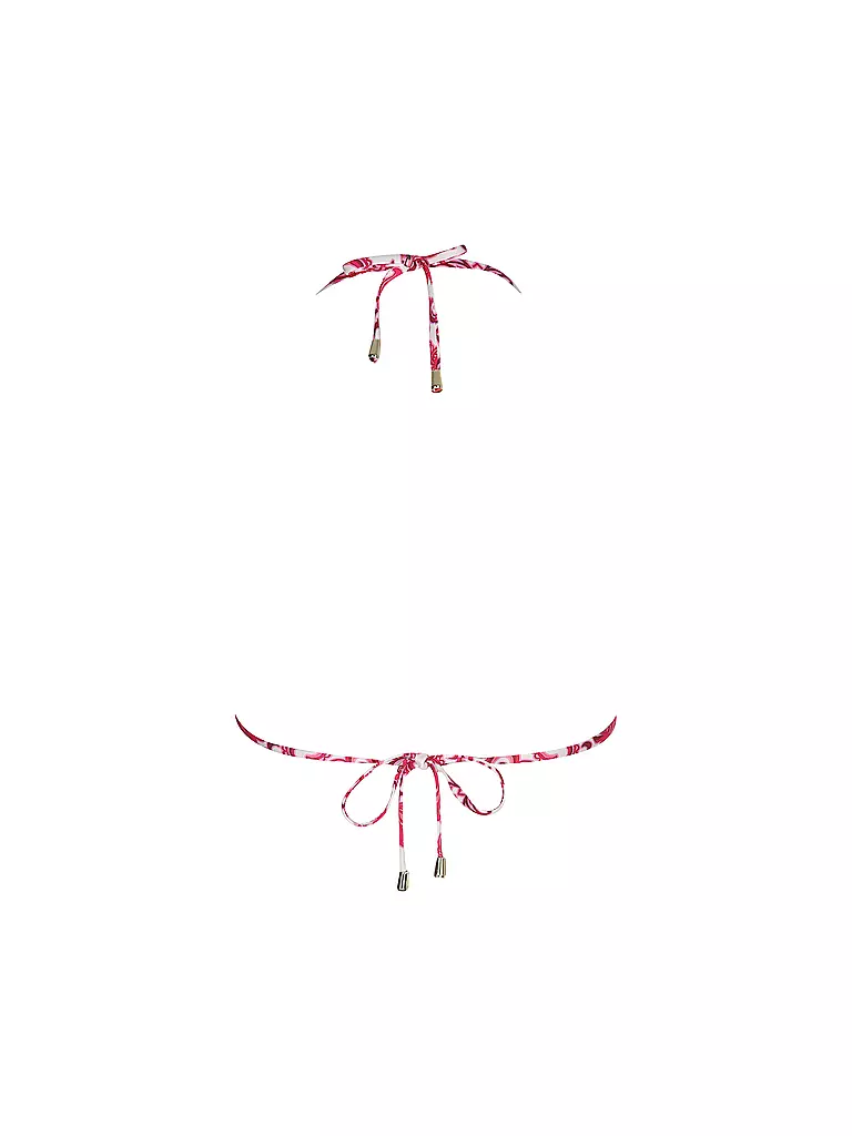 MRS & HUGS | Top bikini a triangolo da donna | Multicolore