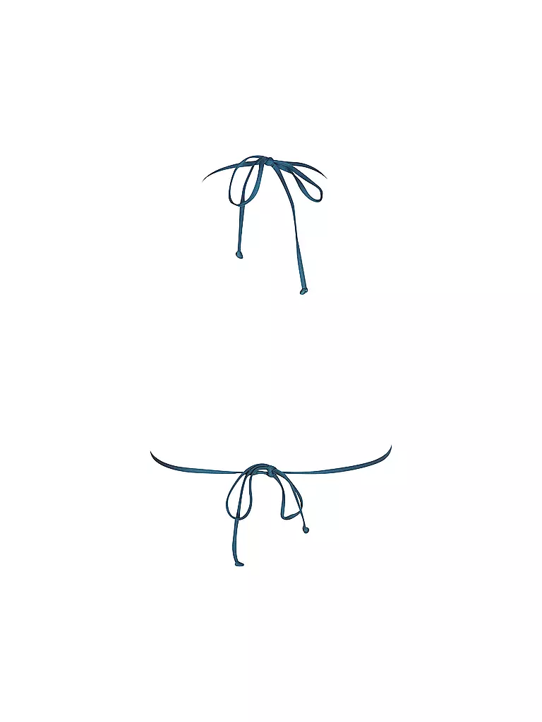 MRS & HUGS | Top bikini da donna con allacciatura al collo Young | Petrolio