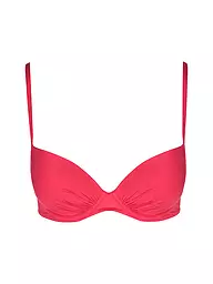 MRS & HUGS | Top bikini da donna con coppe Basic | Rosso
