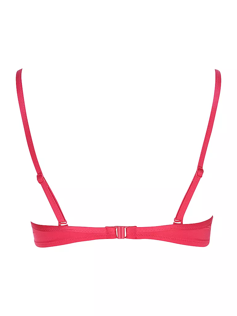 MRS & HUGS | Top bikini da donna con coppe Basic | Rosso