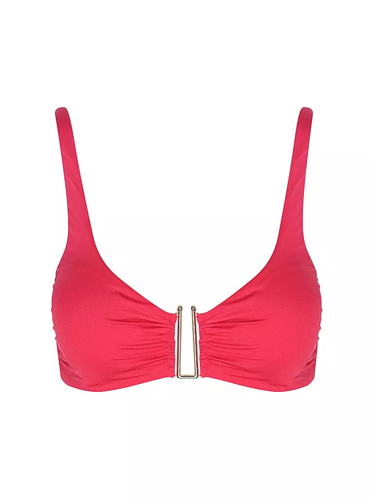 MRS & HUGS | Top bikini da donna con ferretto | Rosso