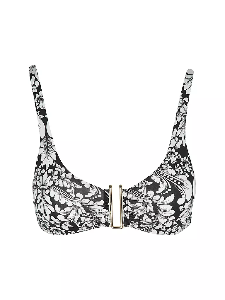 MRS & HUGS | Top bikini da donna con ferretto | Nero