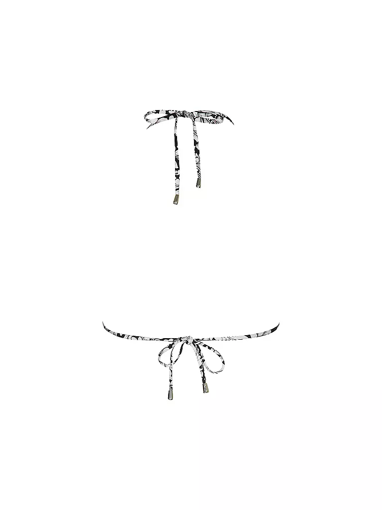 MRS & HUGS | Top bikini triangolo da donna | Nero