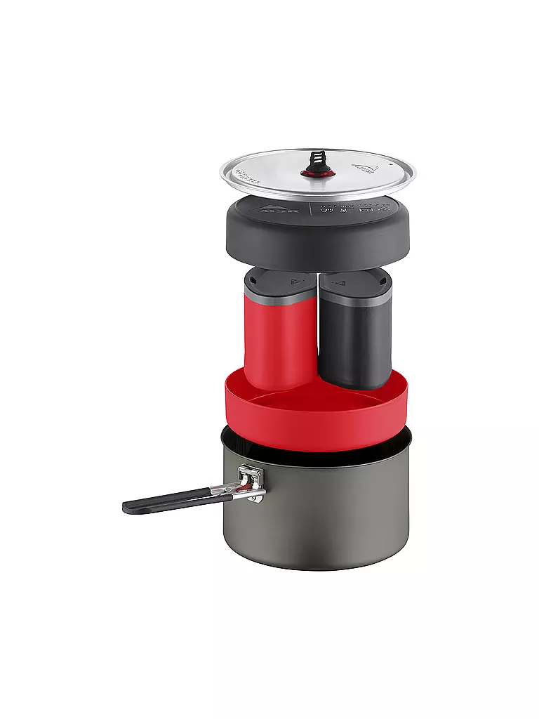 MSR | Sistema di pentole da campeggio Alpinist 2 | Grigio