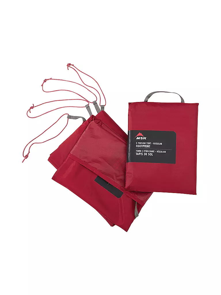 MSR | Telo di base per tenda Footprint Universal 2 | Rosso