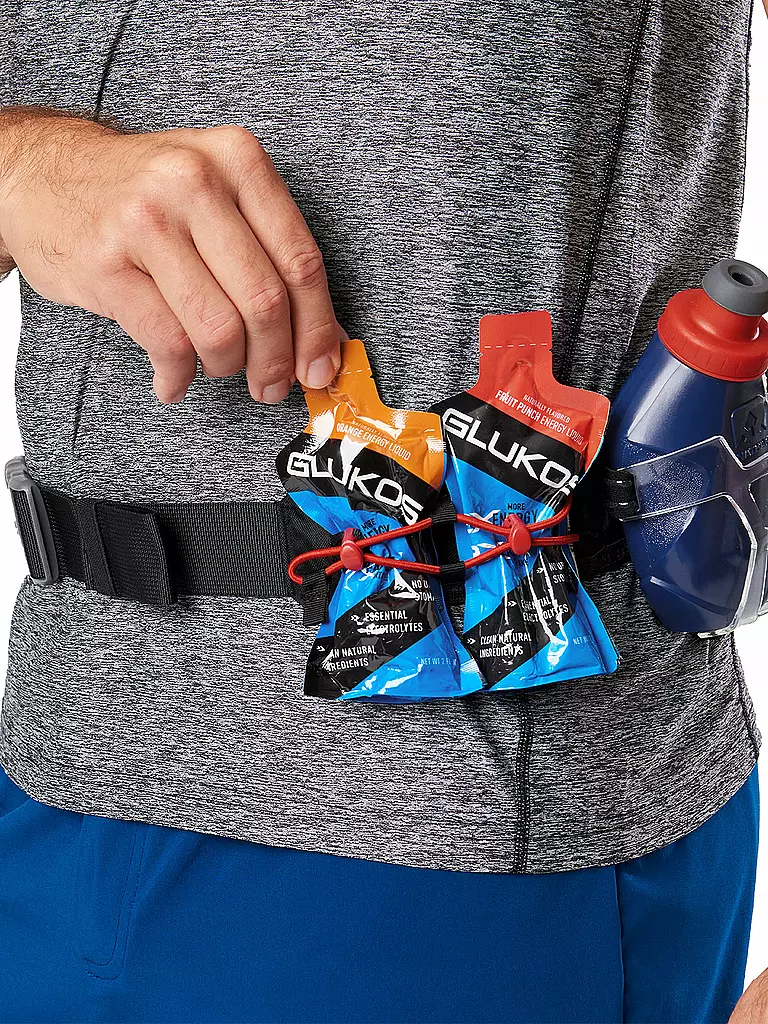 NATHAN | Cintura da idratazione Trail Mix Plus 2 600ml | Nero