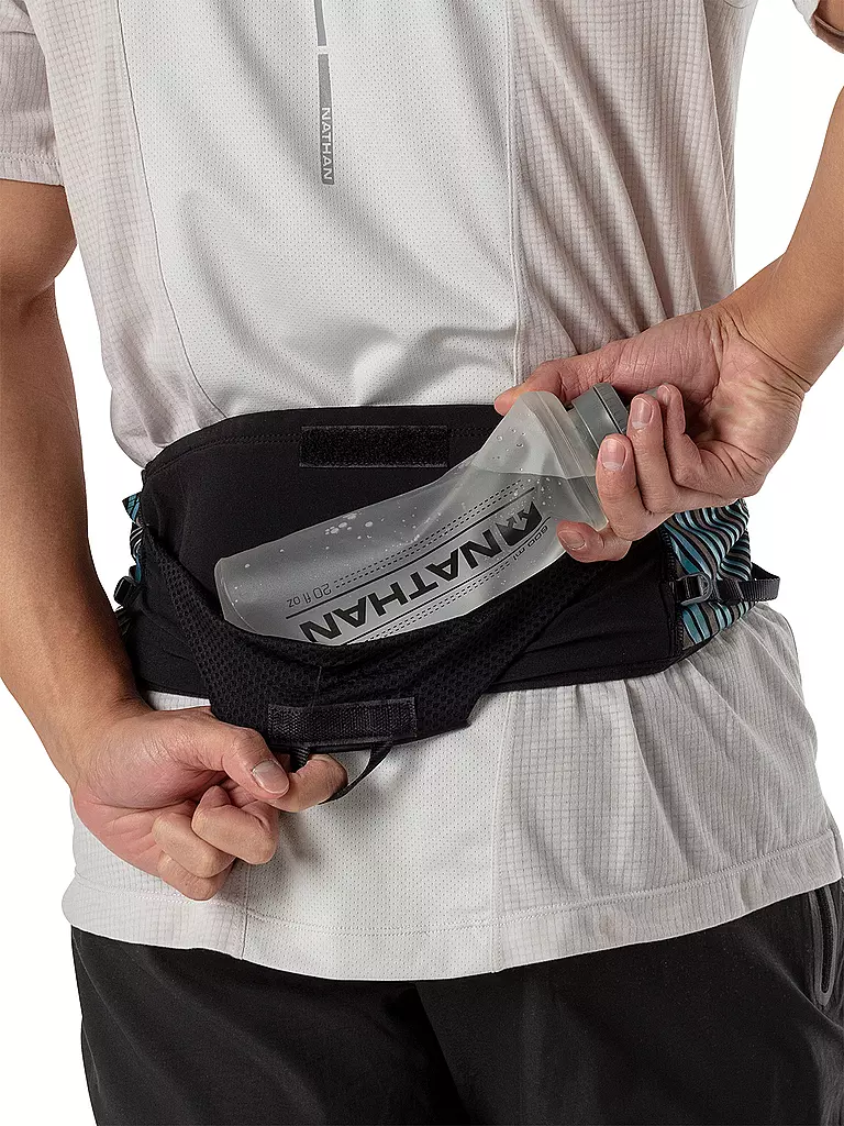 NATHAN | Marsupio Pinnacle Series Waistpack con borraccia da 0,5 l |