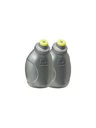 NATHAN | Push Pull Cap Flasks confezione da 2 | Grigio