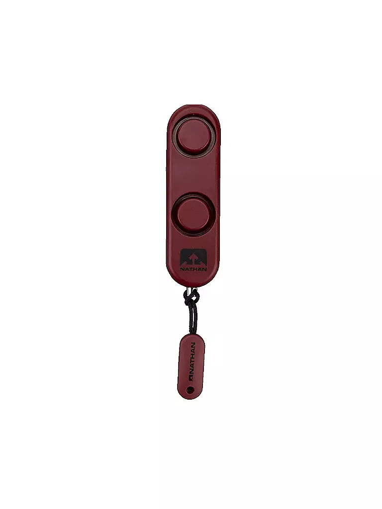 NATHAN | SaferRun Ripcord Siren Personal Alarm | Rosso