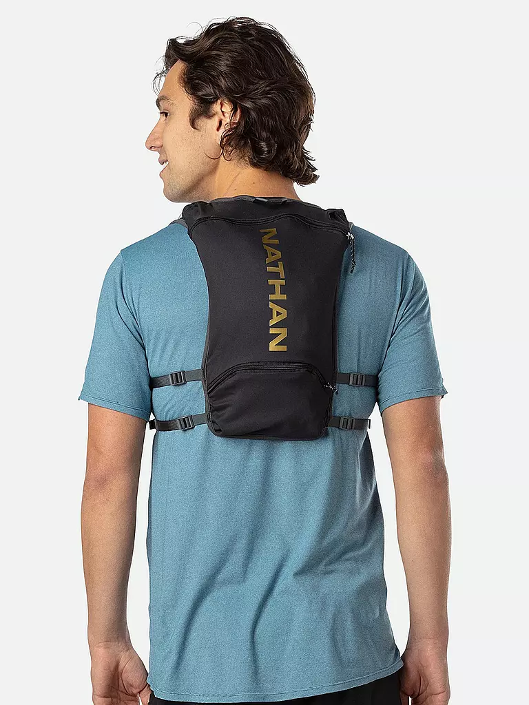 NATHAN | Trinkrucksack Quickstart 4L inkl. 1,5L Blase | Nero