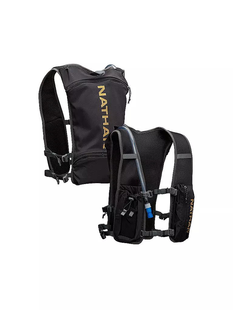 NATHAN | Trinkrucksack Quickstart 4L inkl. 1,5L Blase | Nero