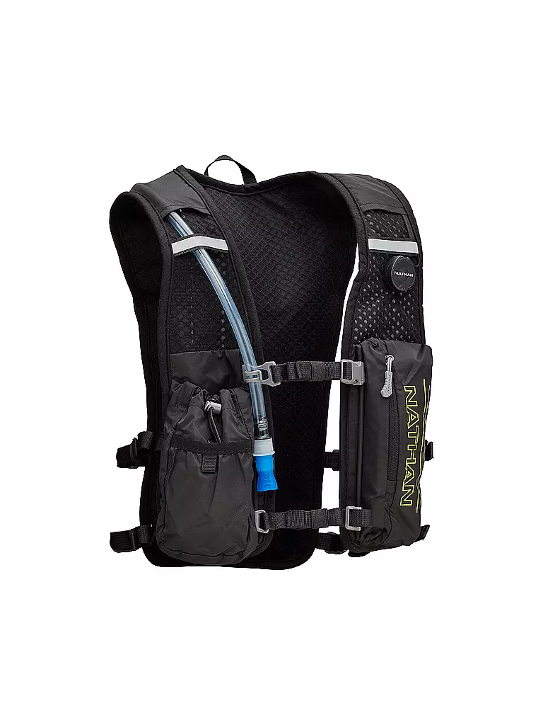 NATHAN | Zaino da corsa con sacca idrica da 3L | Nero