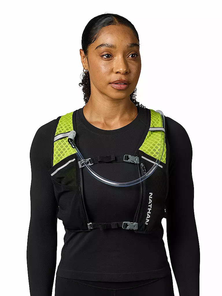 NATHAN | Zaino da corsa Hypernight Quickstart 3.0 4L | Giallo