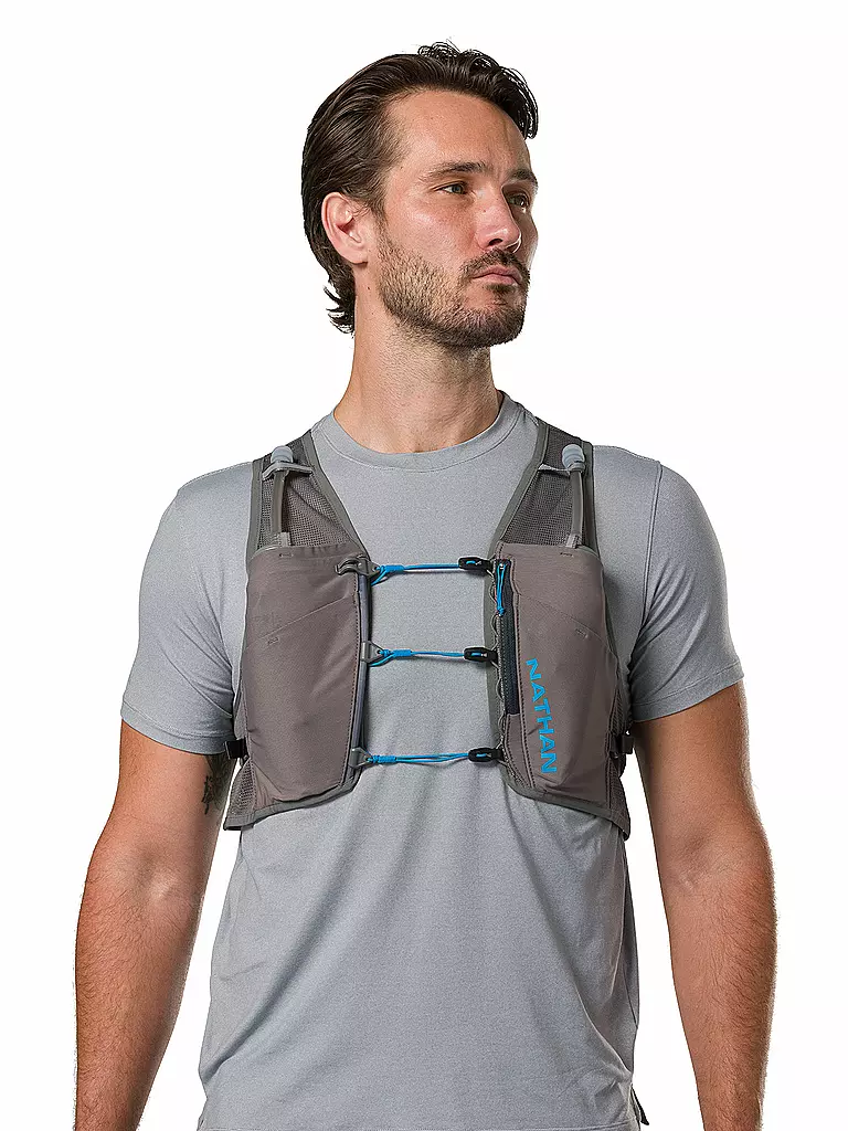 NATHAN | Zaino da idratazione Pinnacle Breeze 4L | Grigio