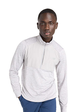 NEW BALANCE | Maglia da Corsa Zipshirt RC Essentials Heat Grid da Uomo