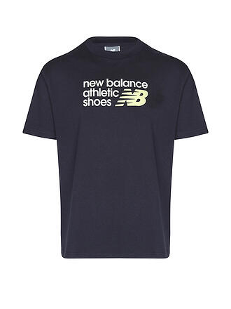 NEW BALANCE | Maglietta da corsa da uomo Athletics Premium Relaxed con logo sul petto