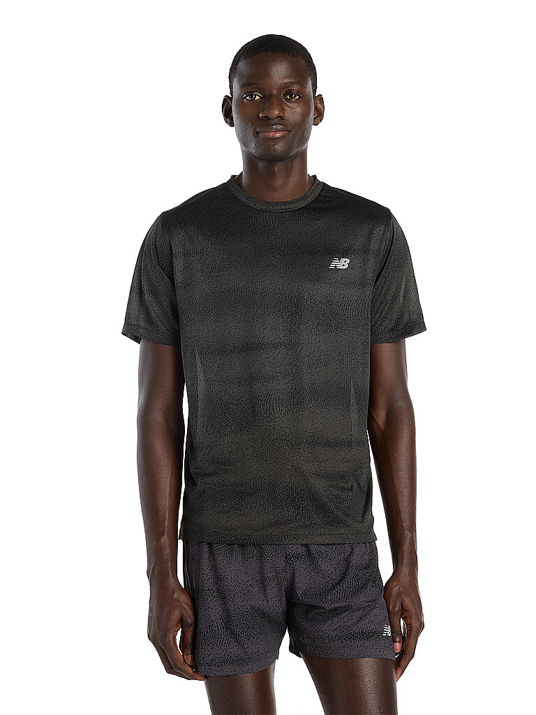 Maglietta da running da uomo RC Essential Printed nero S
