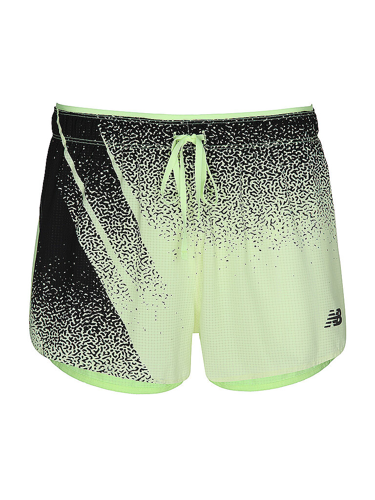 Pantaloncini da running da uomo RC Ultra Light Printed 3 giallo XL