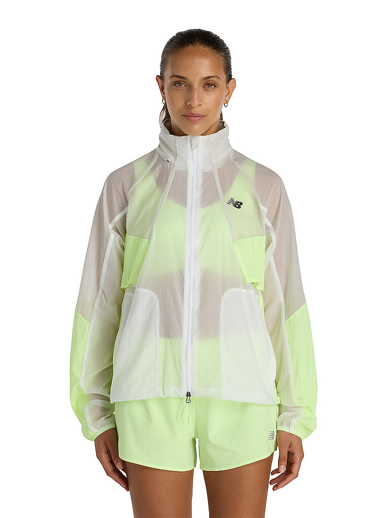 Giacca da running da donna RC giallo M