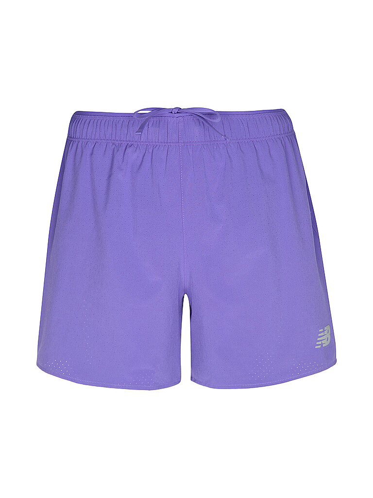 Pantaloncini da running da donna RC 5 lilla XS