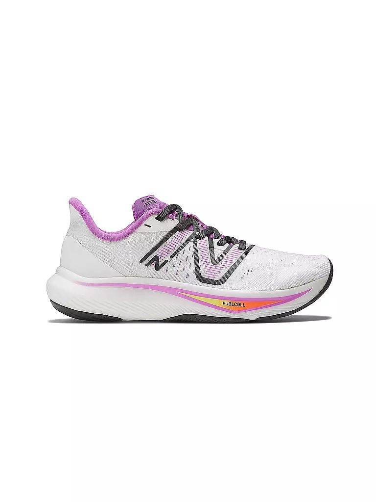 NEW BALANCE | Damen Wettkampf Laufschuhe FuelCell Rebel v3 | Bianco