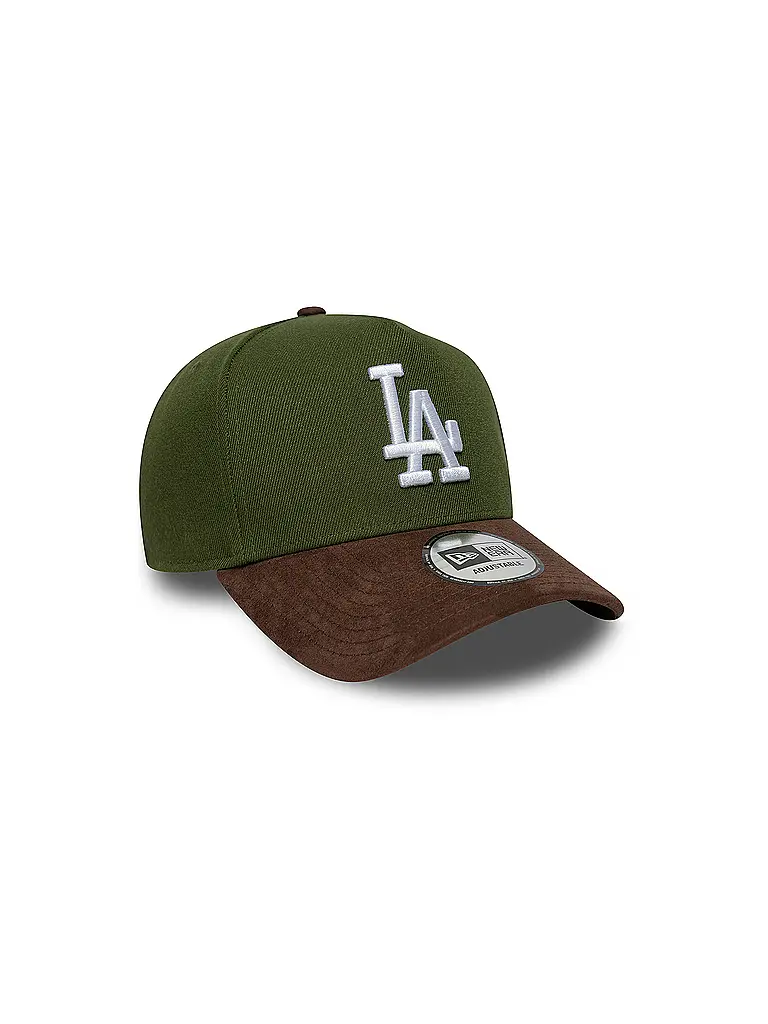 NEW ERA | Cappello Suede Visor E-Frame | Verde scuro