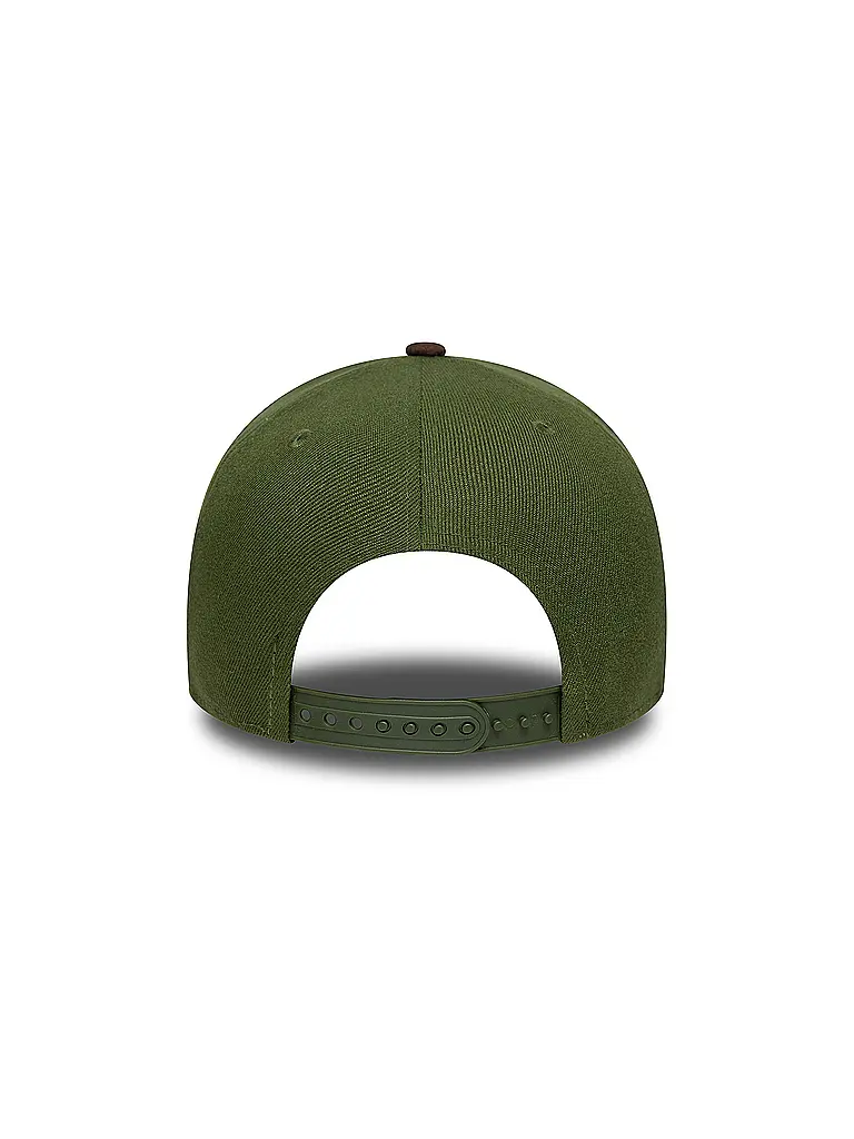 NEW ERA | Cappello Suede Visor E-Frame | Verde scuro