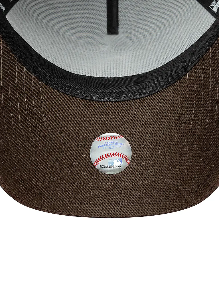 NEW ERA | Cappello Suede Visor E-Frame | Verde scuro