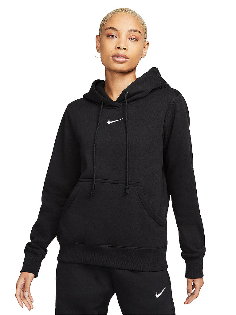Felpa con cappuccio da donna Sportswear Phoenix Fleece nero L