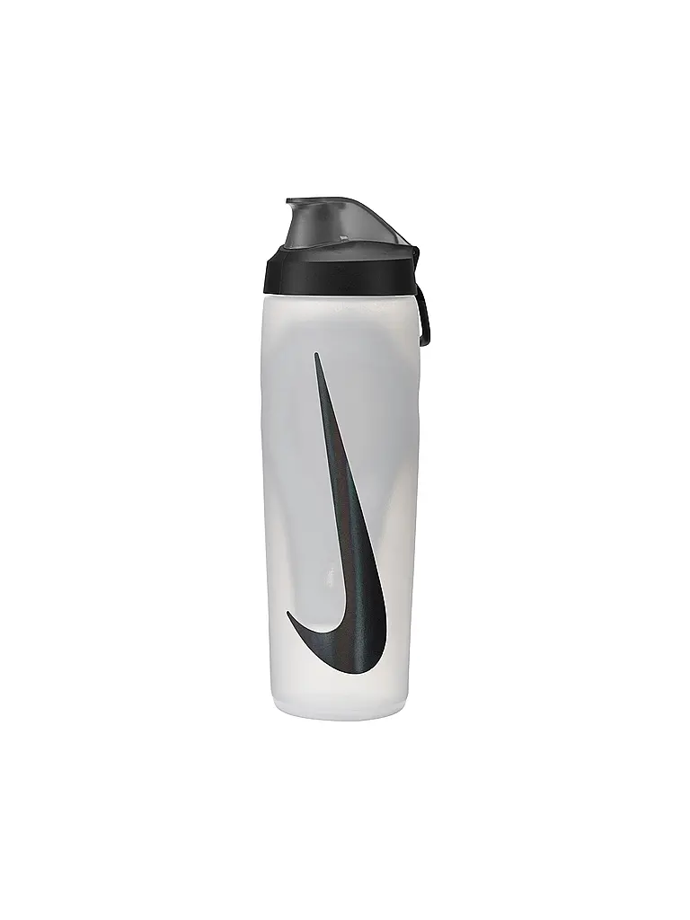 NIKE | Borraccia Refuel con coperchio di bloccaggio 709 ml | Trasparente