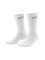 NIKE | Confezione da 3 paia di calzini Everyday Cushion Crew Regular | Bianco