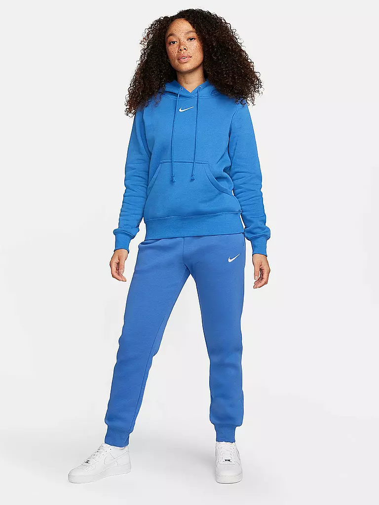 NIKE | Damen Hoodie Sportswear Phoenix Fleece | Blu
