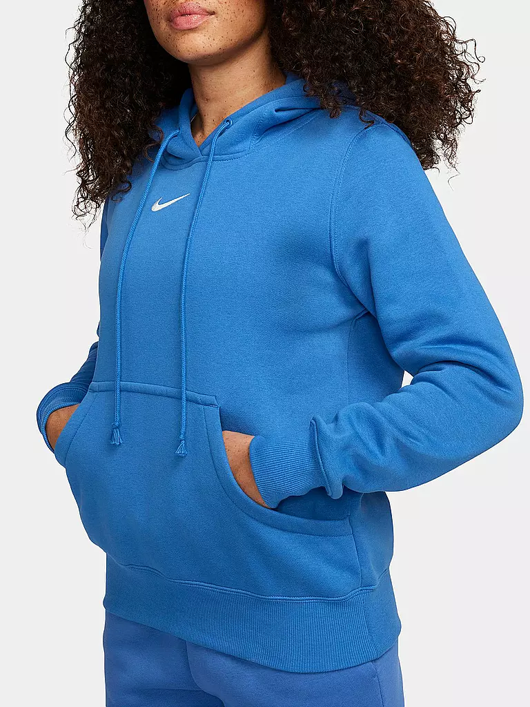 NIKE | Damen Hoodie Sportswear Phoenix Fleece | Blu