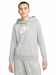 NIKE | Damen Kapuzenpullover Sportswear Club Fleece | Grigio