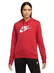 NIKE | Damen Kapuzenpullover Sportswear Club Fleece | Rosso
