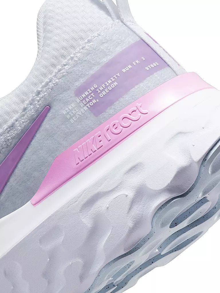 NIKE | Damen Laufschuhe React Infinity 3 | Bianco