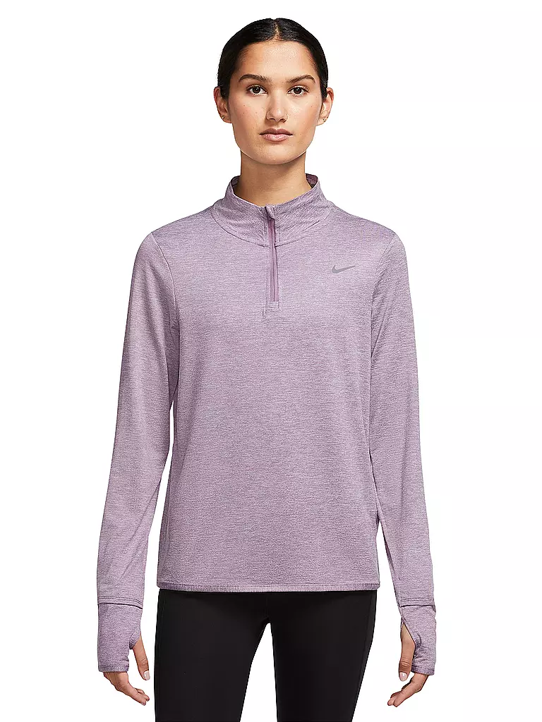 NIKE | Damen Laufshirt Dri-FIT Swift Element UV | Lilla