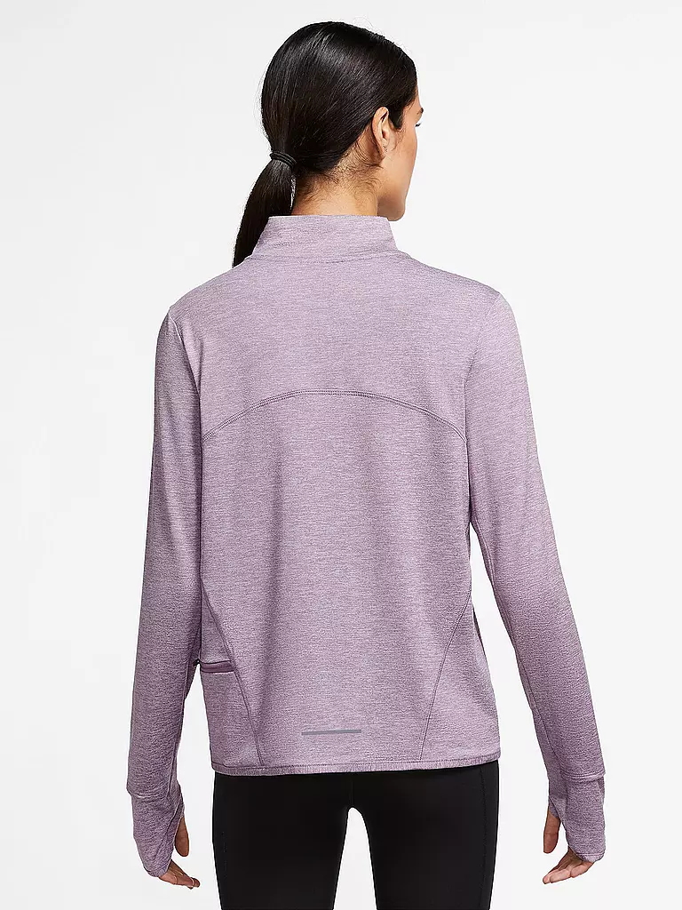 NIKE | Damen Laufshirt Dri-FIT Swift Element UV | Lilla