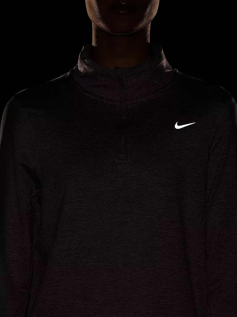 NIKE | Damen Laufshirt Dri-FIT Swift Element UV | Lilla