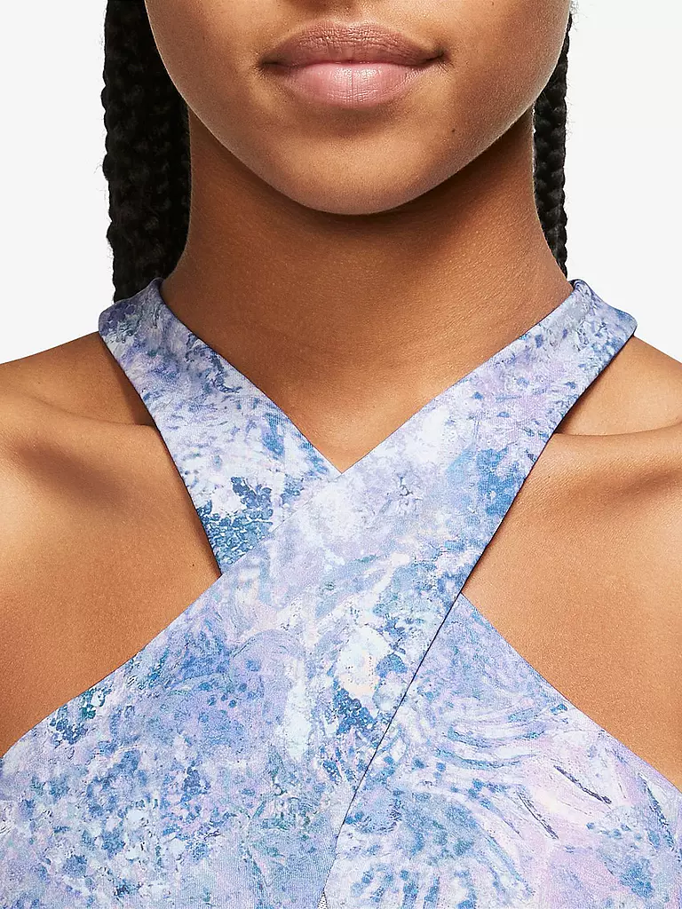 NIKE | Damen Sport-BH Dri-FIT Swoosh Medium Support | Blu