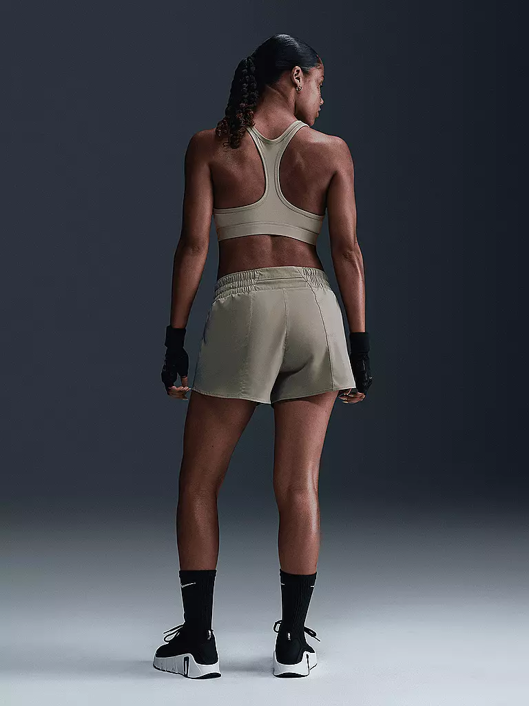 NIKE | Damen Sport-BH Swoosh Low Support | Oliva