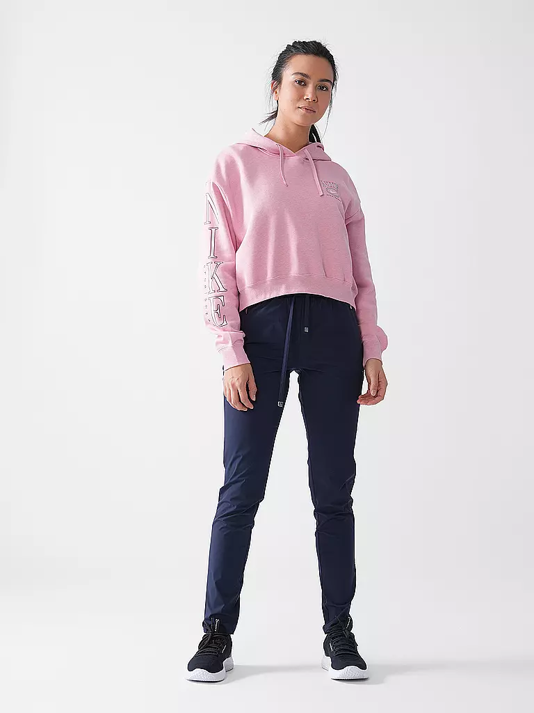 NIKE | Felpa con cappuccio da donna Sportswear Club Fleece Crop | Rosa
