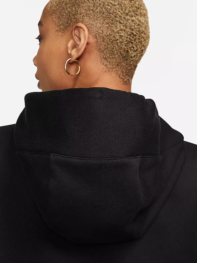 NIKE | Felpa con cappuccio da donna Sportswear Phoenix Fleece | Nero