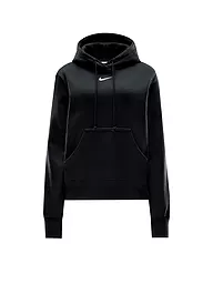 NIKE | Damen Fitnesshoodie Sportswear Phoenix Fleece | Nero