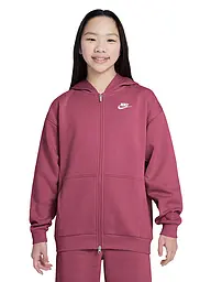 NIKE | Felpa con cappuccio da ragazza Sportswear Club Fleece | Bacca