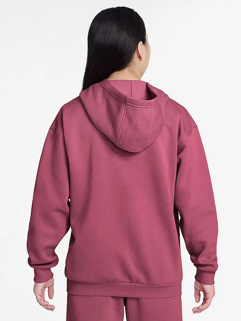 NIKE | Felpa con cappuccio da ragazza Sportswear Club Fleece | Bacca