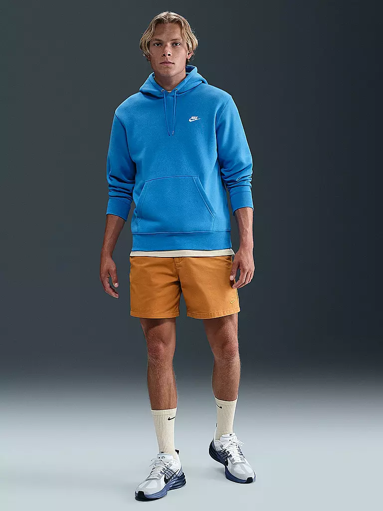 NIKE | Felpa con cappuccio da uomo Club Fleece | Blu