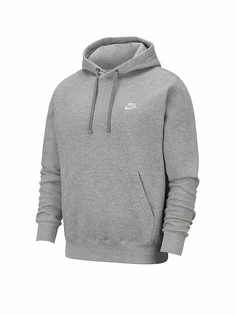 NIKE | Felpa con cappuccio da uomo Sportswear Club Fleece | Grigio