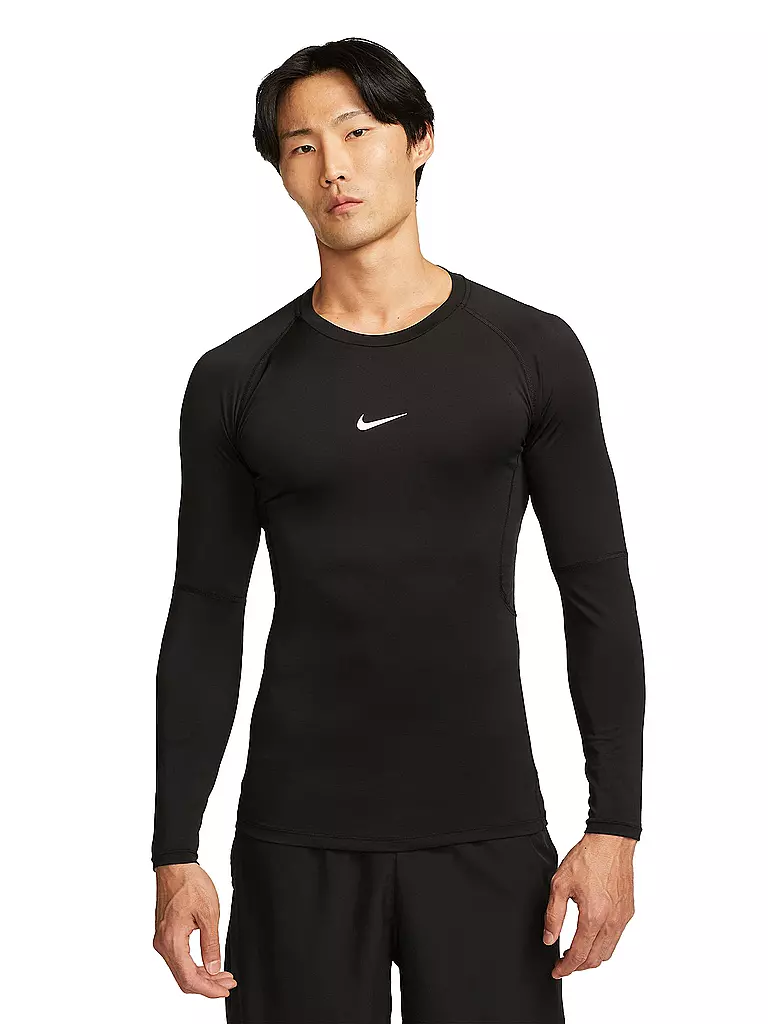 NIKE | Fitnessshirt Pro da uomo | Nero