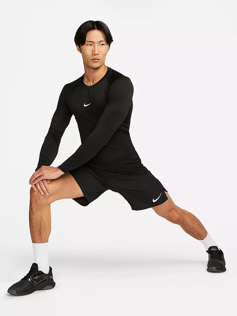 NIKE | Fitnessshirt Pro da uomo | Nero